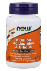 NOW Foods - 8 Billion Acidophilus & Bifidus - Nutri.se